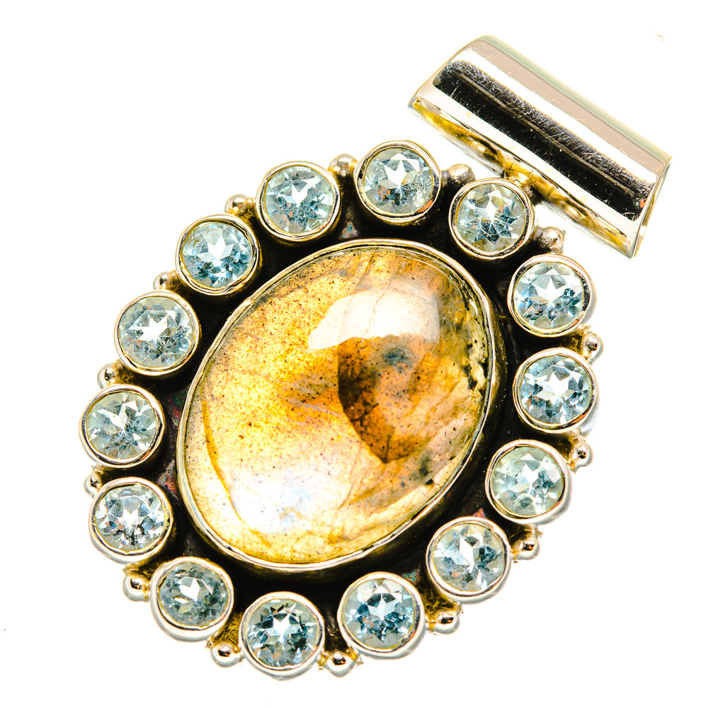 Labradorite Pendants handcrafted by Ana Silver Co - PD9486