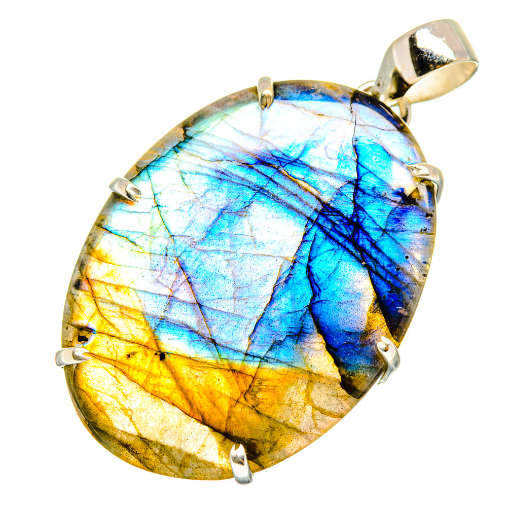 Labradorite Pendants handcrafted by Ana Silver Co - PD9492