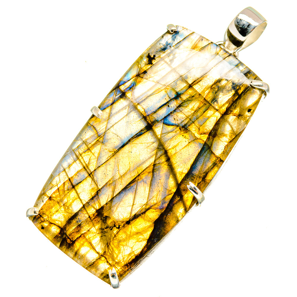 Labradorite Pendants handcrafted by Ana Silver Co - PD9493