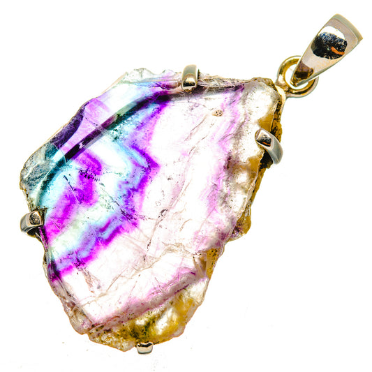 Fluorite Pendants handcrafted by Ana Silver Co - PD9496