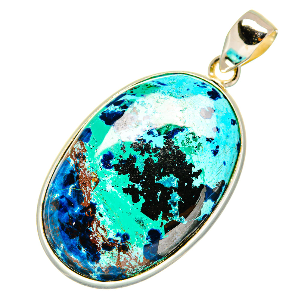 Shattuckite Pendants handcrafted by Ana Silver Co - PD9520