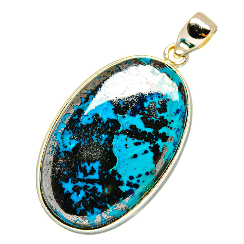 Shattuckite Pendants handcrafted by Ana Silver Co - PD9521
