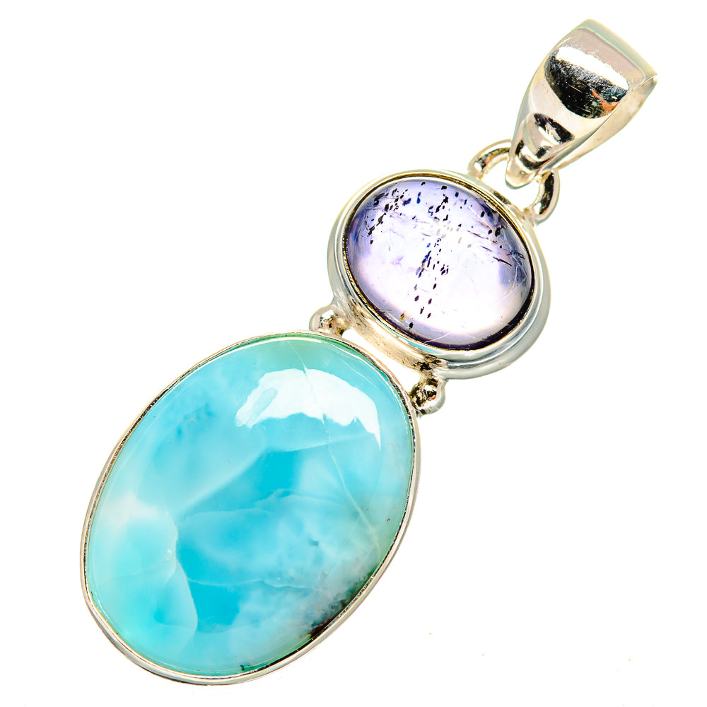 Larimar Pendants handcrafted by Ana Silver Co - PD9534