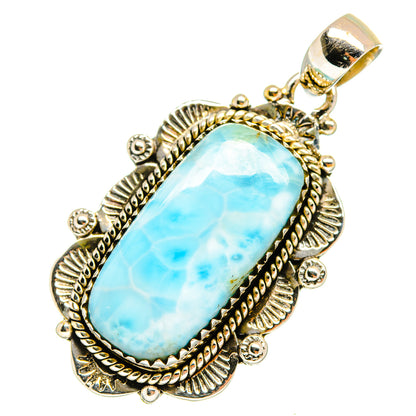 Larimar Pendants handcrafted by Ana Silver Co - PD9545