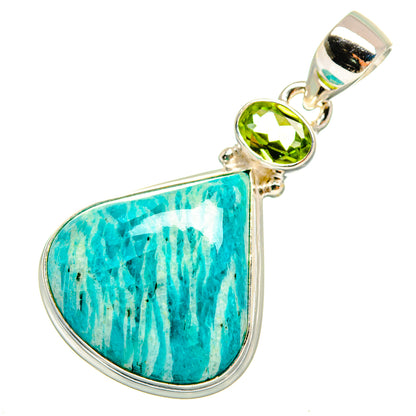 Amazonite Pendants handcrafted by Ana Silver Co - PD9552