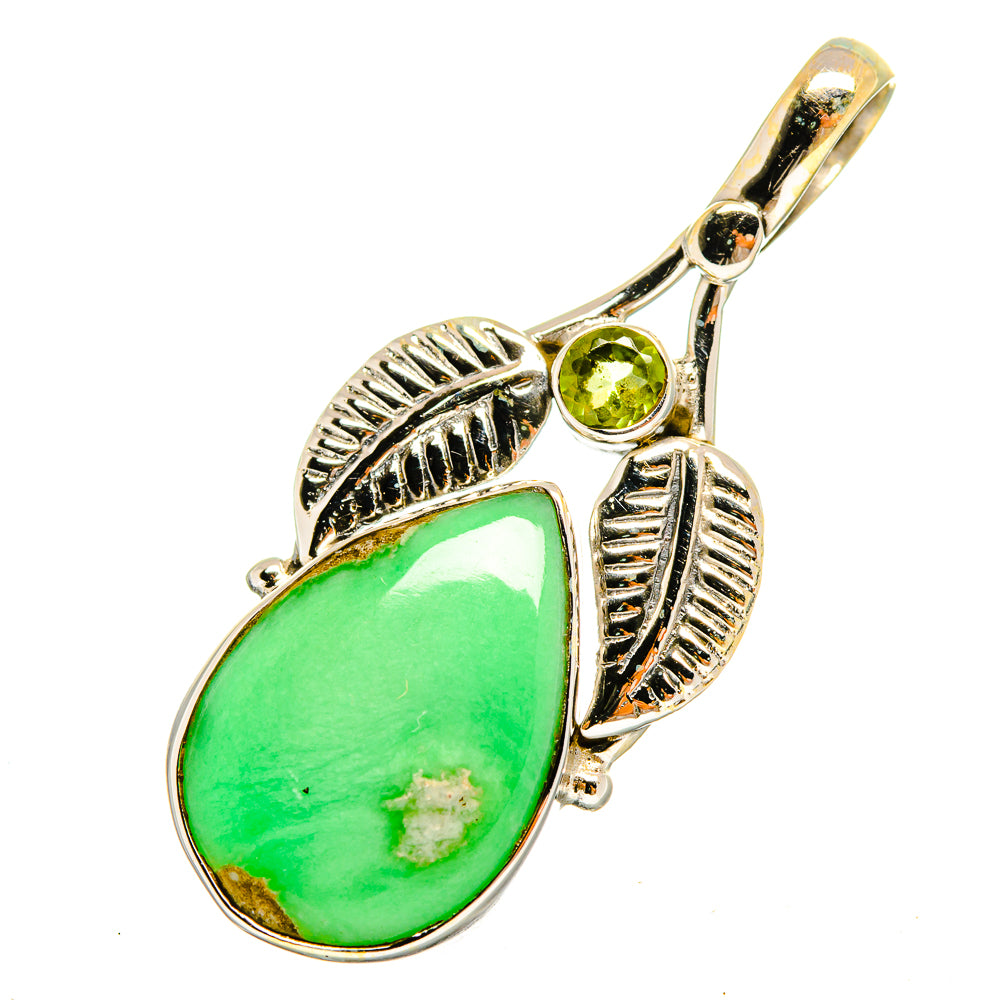 Peruvian Opal Pendants handcrafted by Ana Silver Co - PD9557