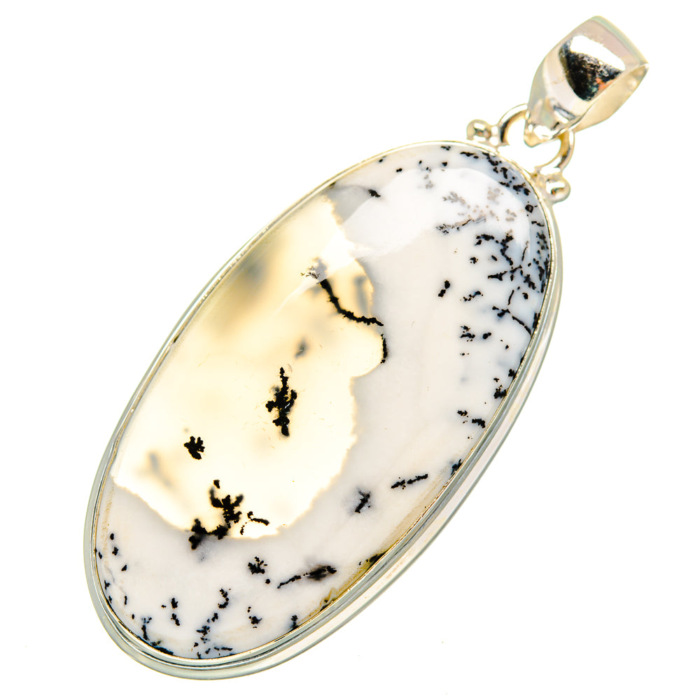 Dendritic Opal Pendants handcrafted by Ana Silver Co - PD9560