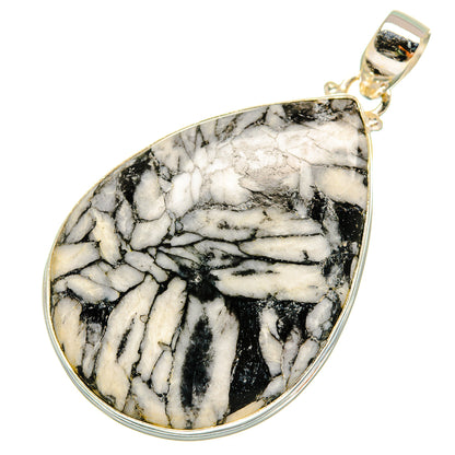 Chrysanthemum Stone Pendants handcrafted by Ana Silver Co - PD9577