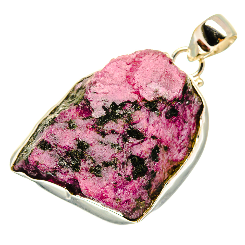 Ruby Zoisite Pendants handcrafted by Ana Silver Co - PD9599
