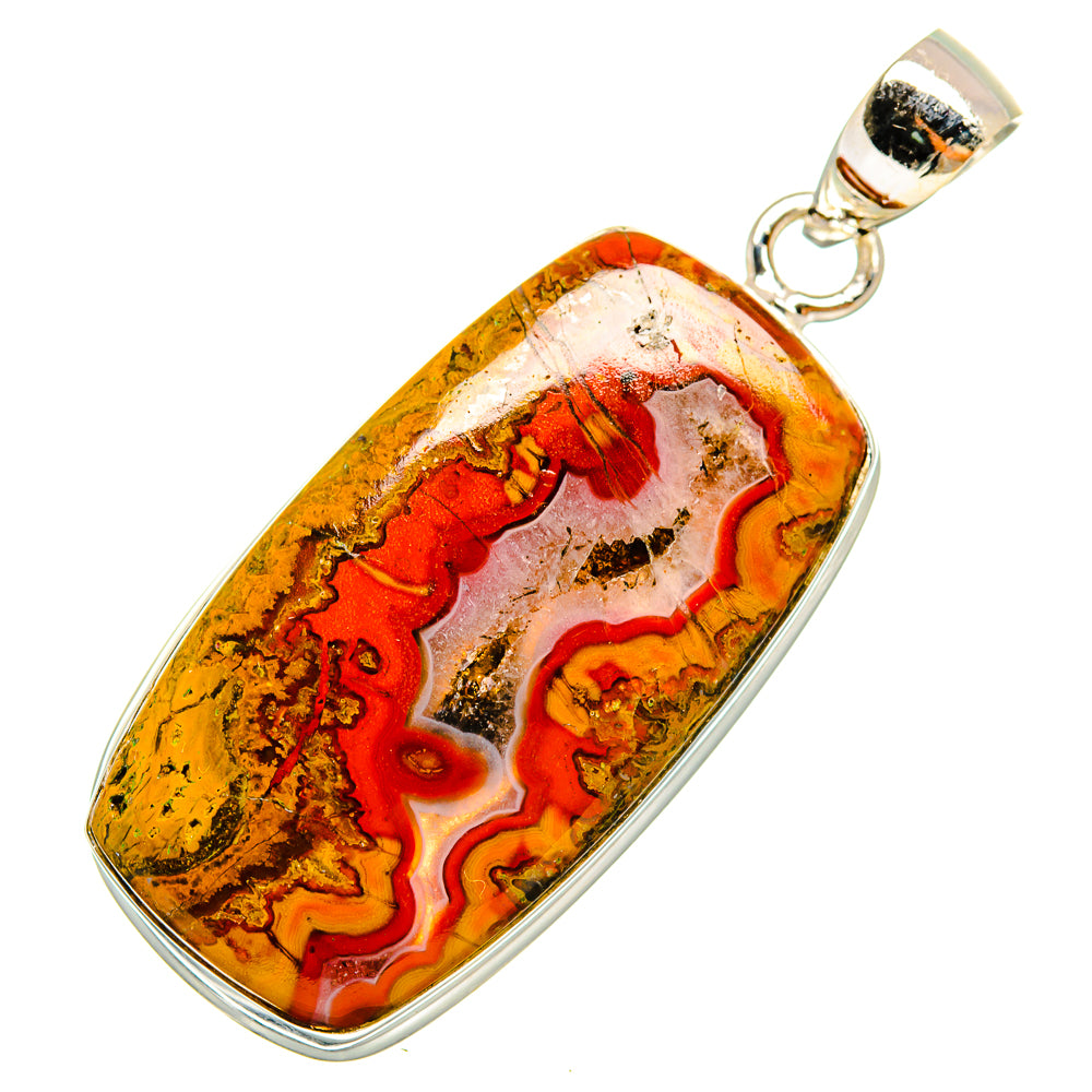 Moroccan Agate Pendants handcrafted by Ana Silver Co - PD9604