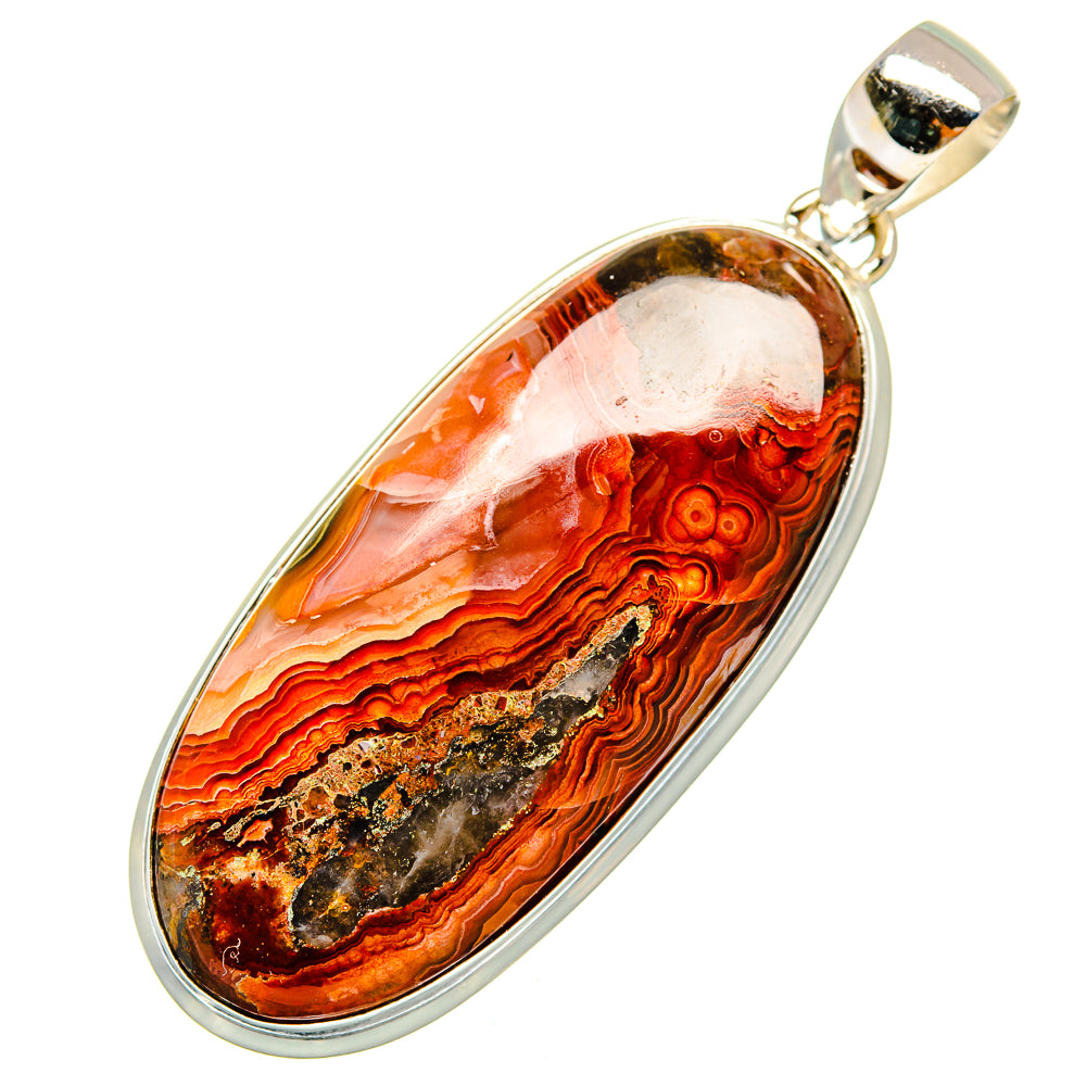 Moroccan Agate Pendants handcrafted by Ana Silver Co - PD9605