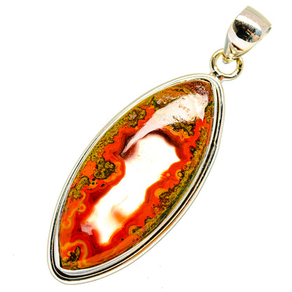 Moroccan Agate Pendants handcrafted by Ana Silver Co - PD9606