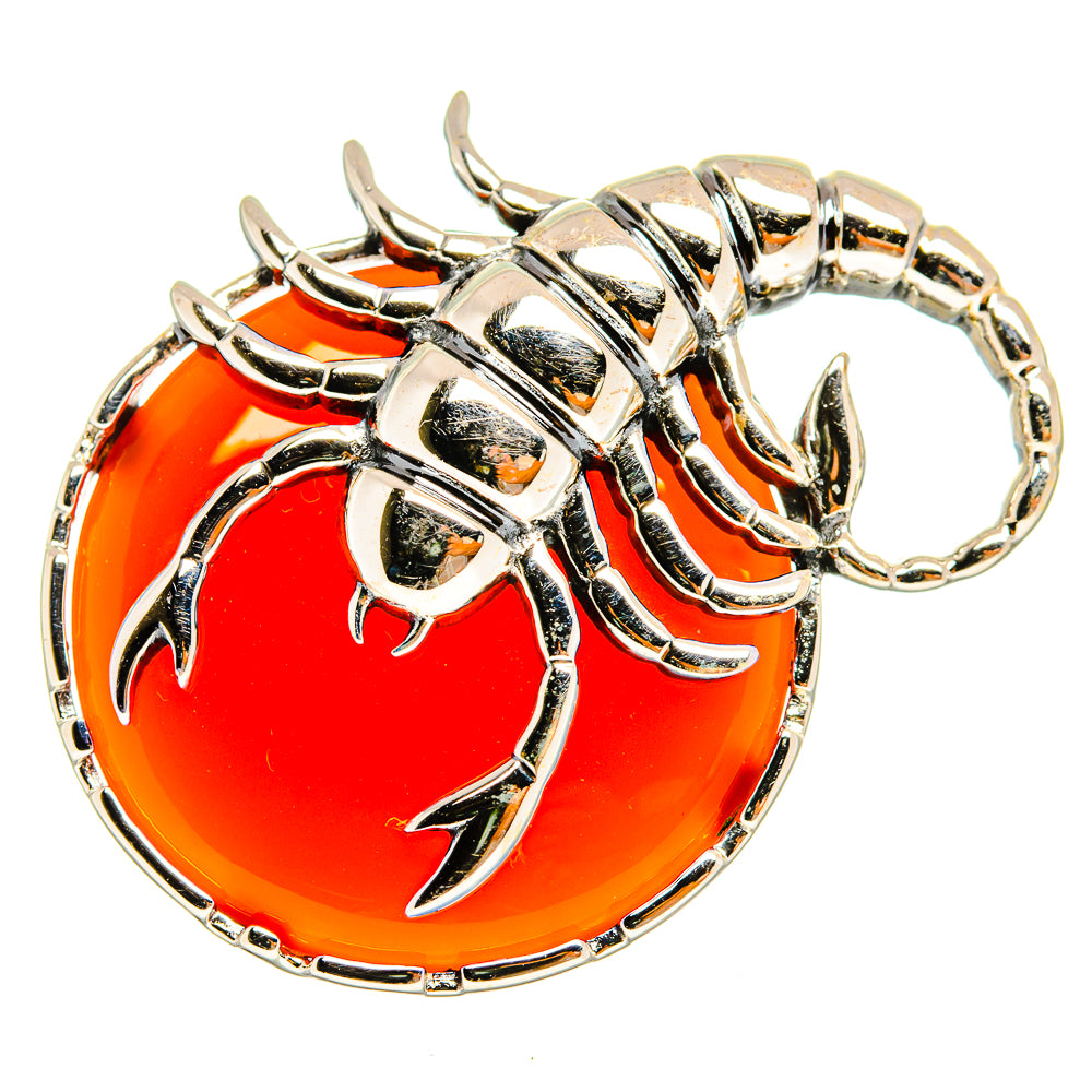 Carnelian Pendants handcrafted by Ana Silver Co - PD9610