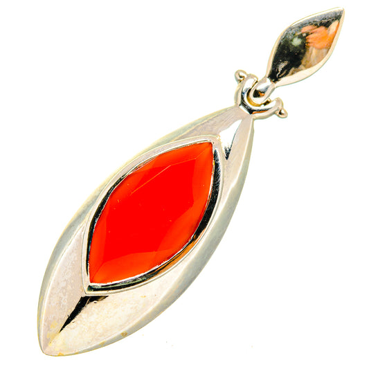 Red Onyx Pendants handcrafted by Ana Silver Co - PD9614