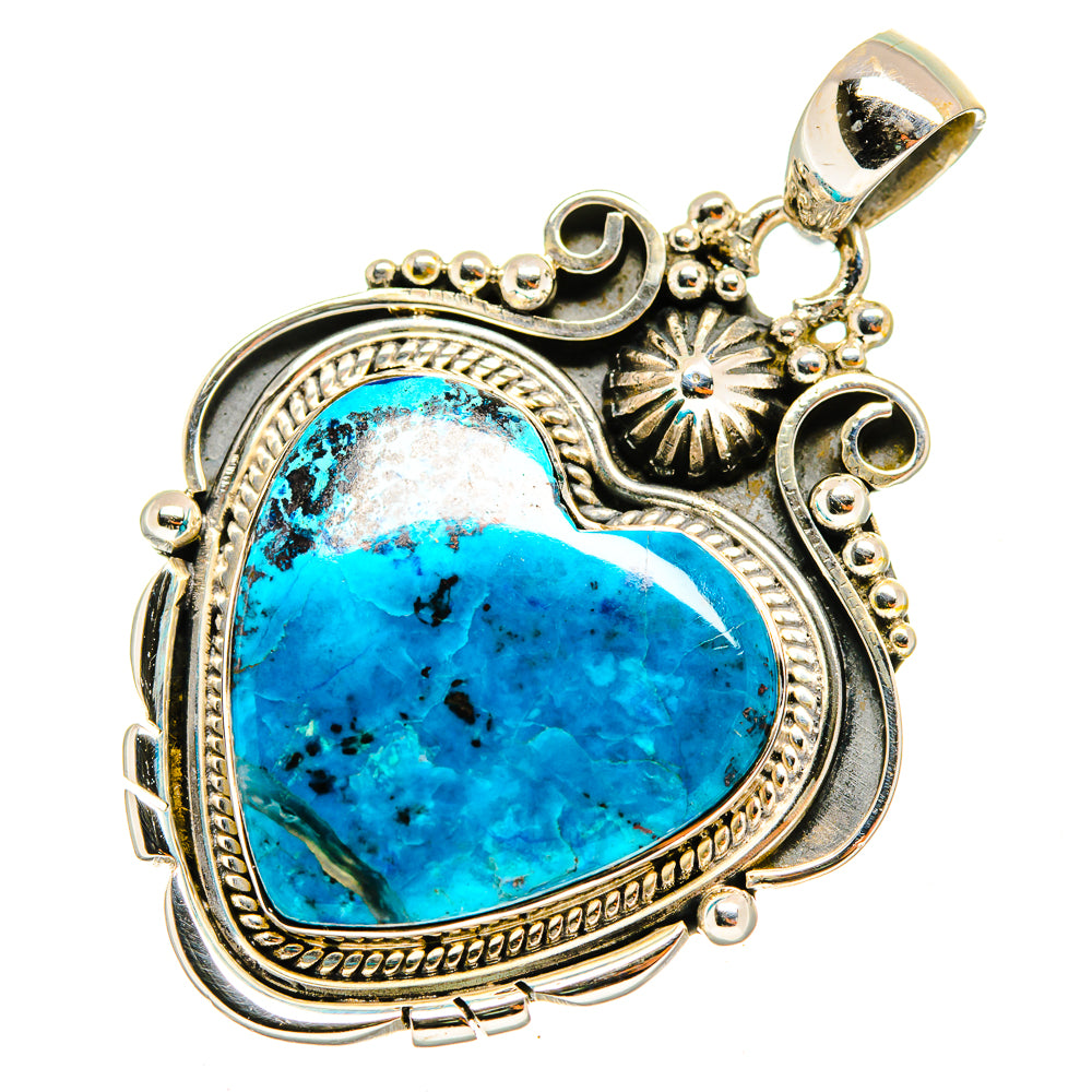 Shattuckite Pendants handcrafted by Ana Silver Co - PD9635