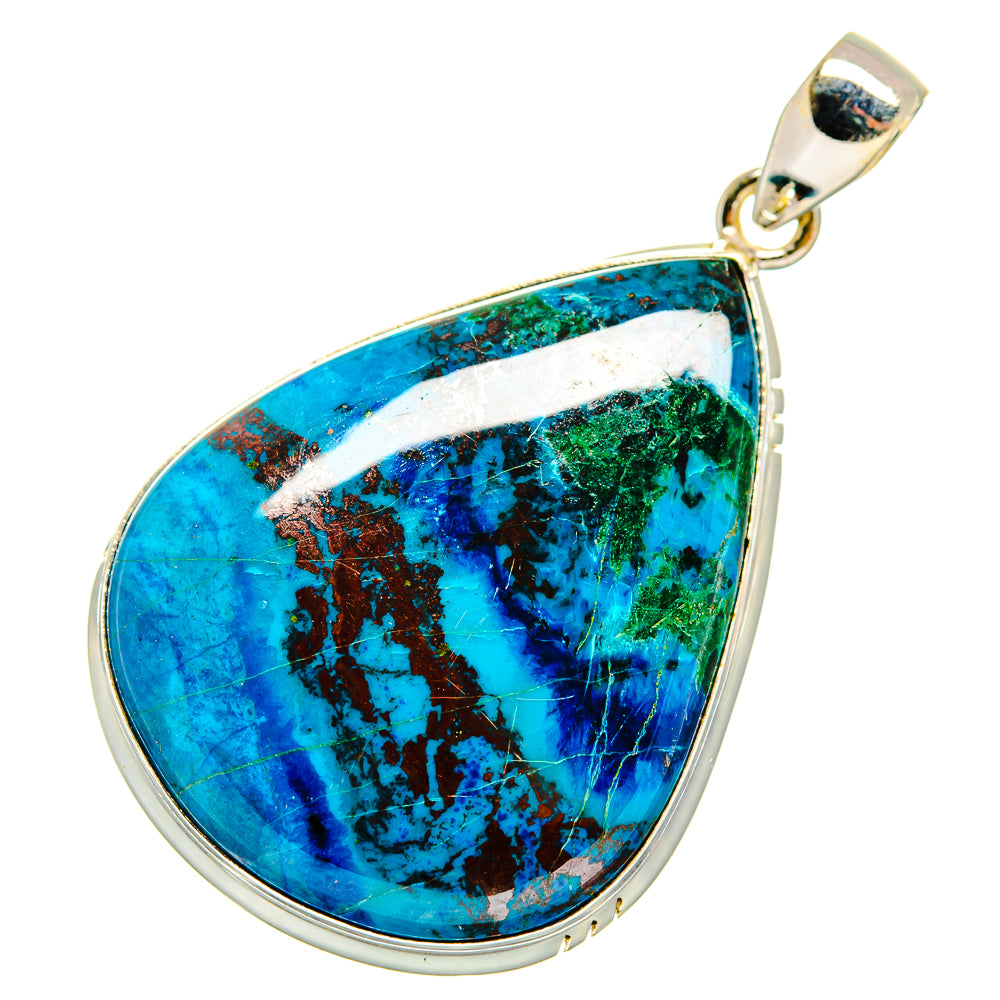 Shattuckite Pendants handcrafted by Ana Silver Co - PD9637