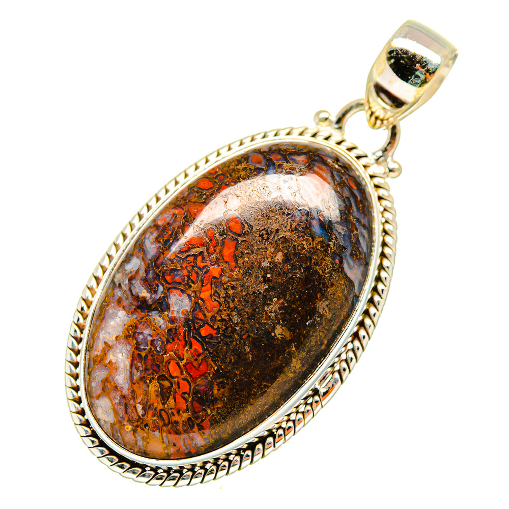 Dinosaur Bone Pendants handcrafted by Ana Silver Co - PD9645