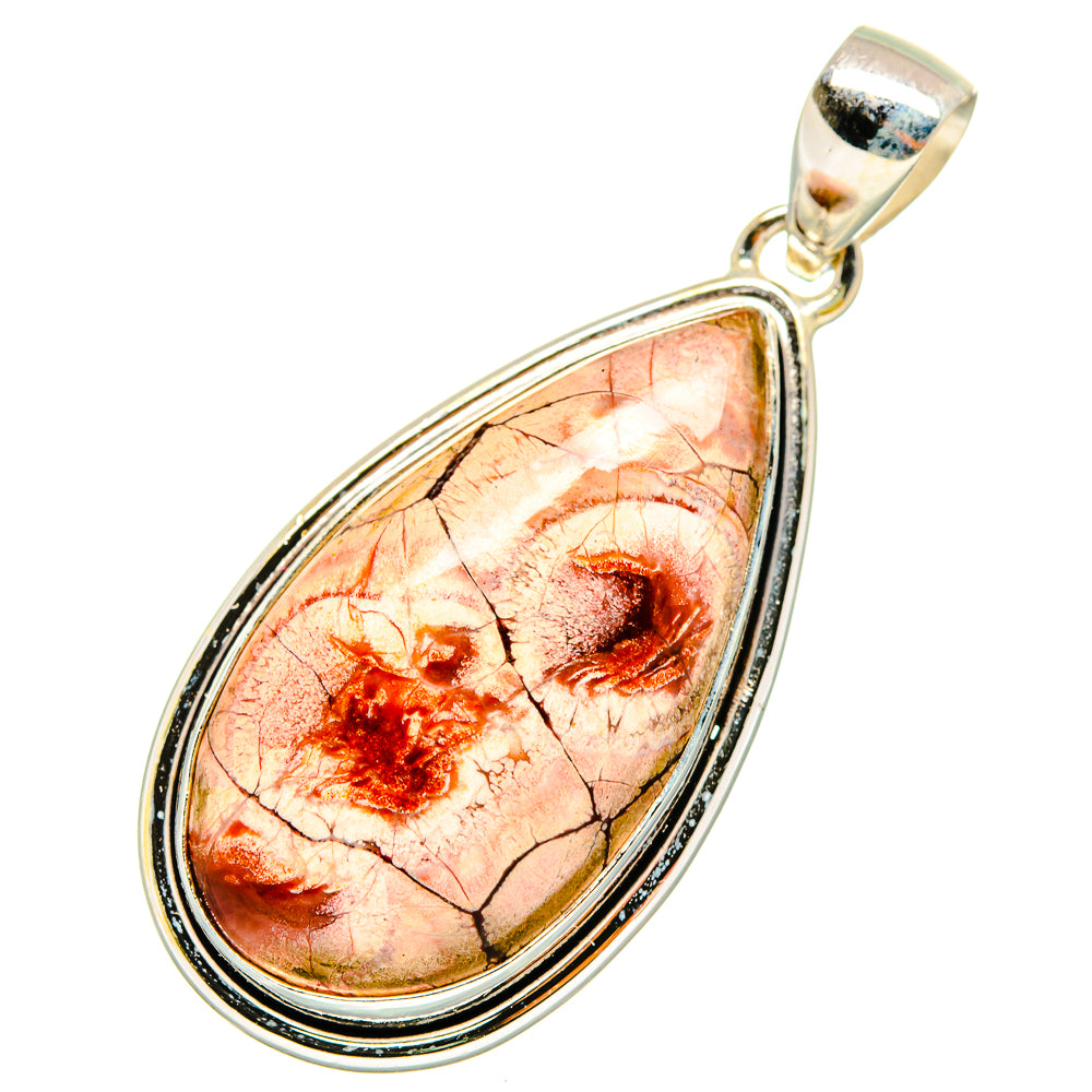 Poppy Jasper Pendants handcrafted by Ana Silver Co - PD9646