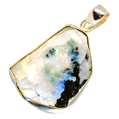 Rainbow Moonstone Pendants handcrafted by Ana Silver Co - PD9660