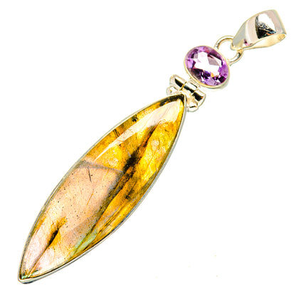 Labradorite Pendants handcrafted by Ana Silver Co - PD9665