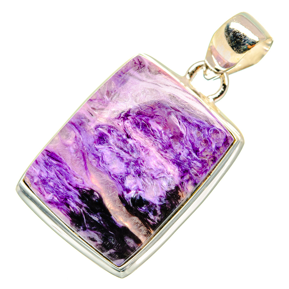 Charoite Pendants handcrafted by Ana Silver Co - PD9694