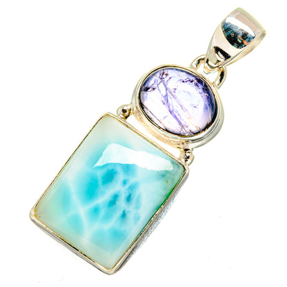 Larimar Pendants handcrafted by Ana Silver Co - PD9701