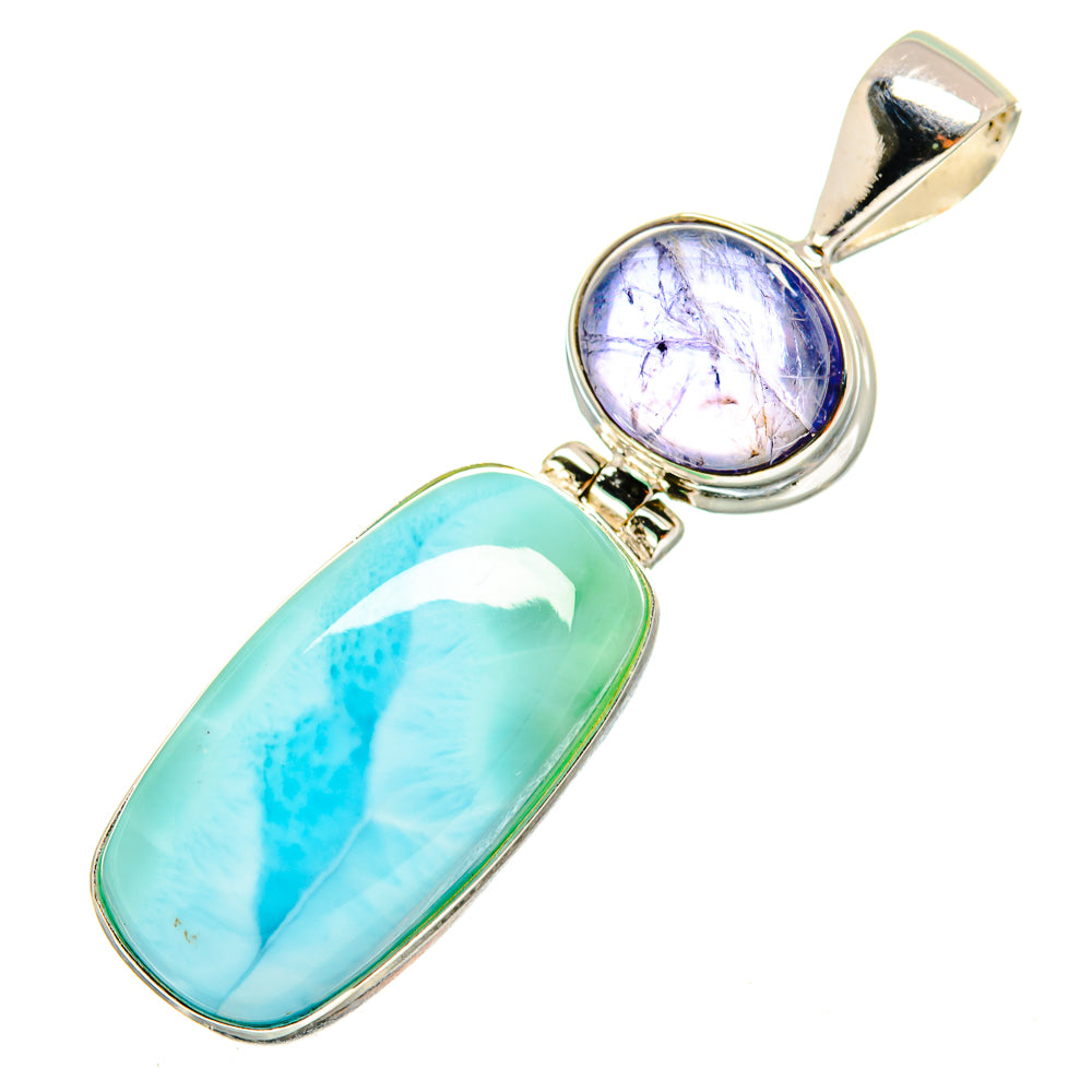 Larimar Pendants handcrafted by Ana Silver Co - PD9703