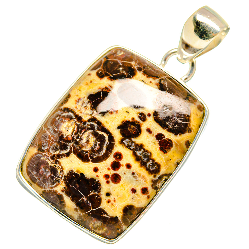 Poppy Jasper Pendants handcrafted by Ana Silver Co - PD9704 - Photo 2