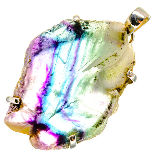 Fluorite Pendants handcrafted by Ana Silver Co - PD9710