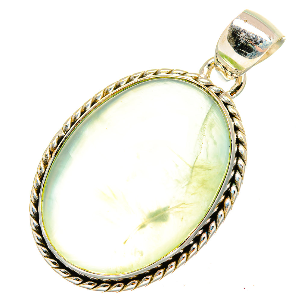 Prehnite Pendants handcrafted by Ana Silver Co - PD9718
