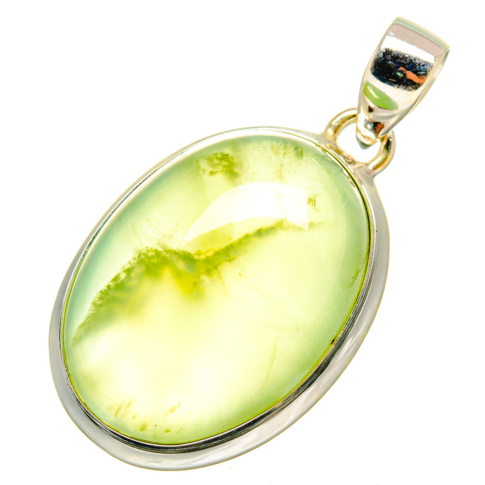 Prehnite Pendants handcrafted by Ana Silver Co - PD9719