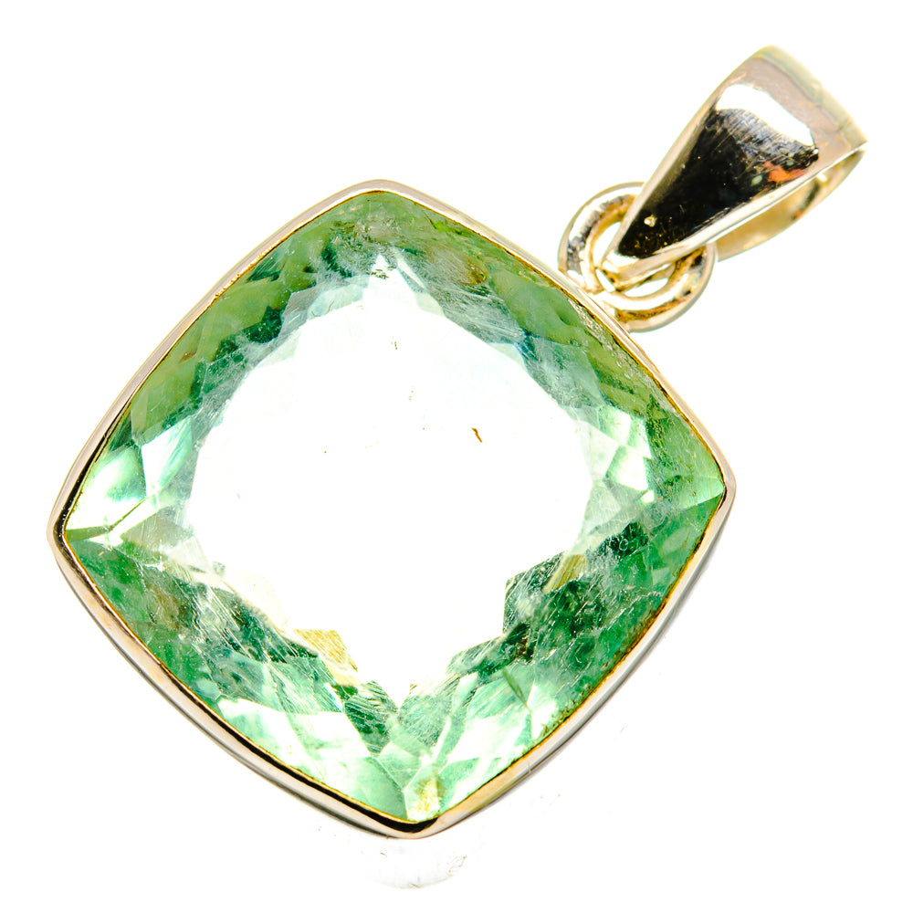Green Fluorite Pendants handcrafted by Ana Silver Co - PD9726