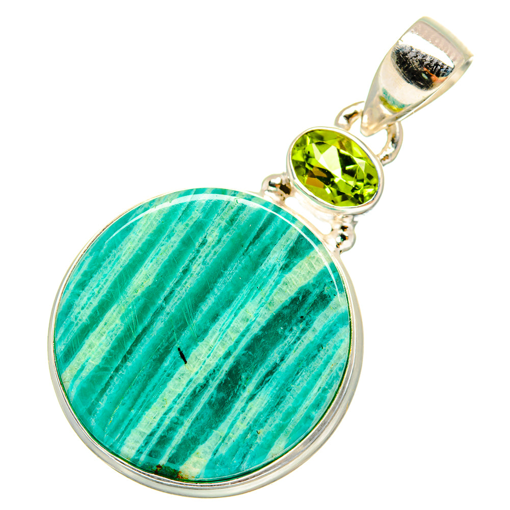 Amazonite Pendants handcrafted by Ana Silver Co - PD9733