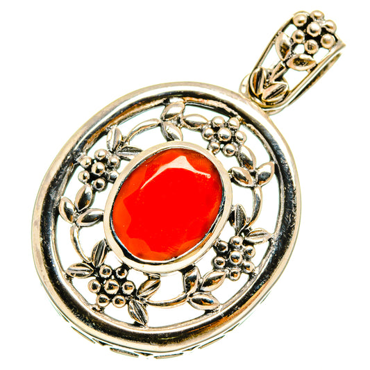 Red Onyx Pendants handcrafted by Ana Silver Co - PD9735