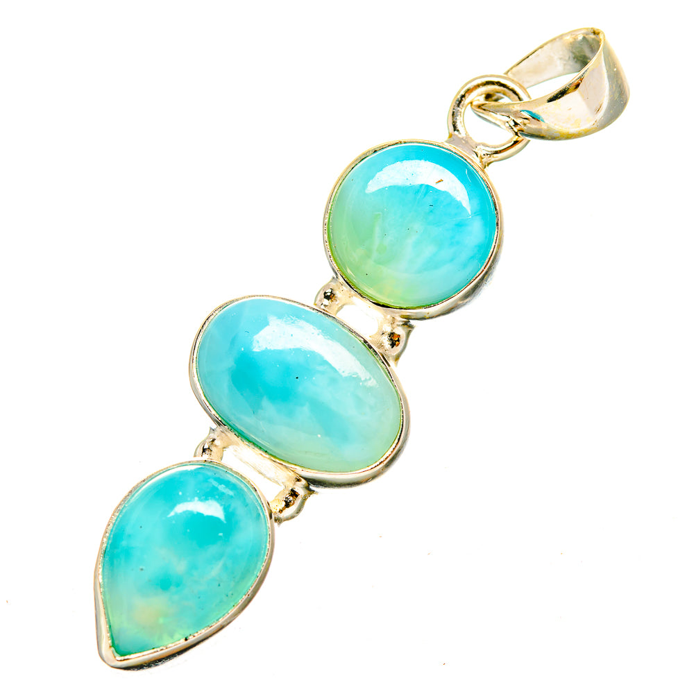 Larimar Pendants handcrafted by Ana Silver Co - PD9738