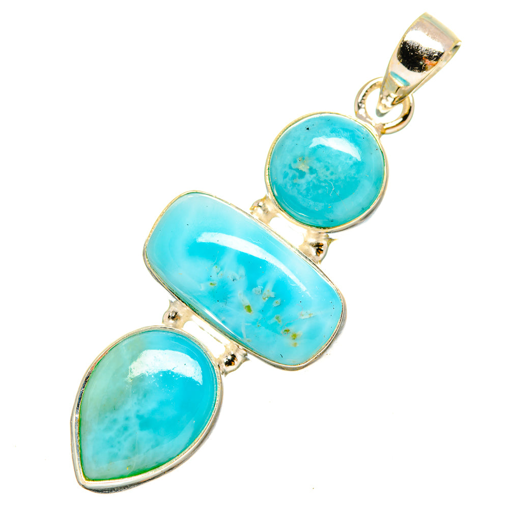 Larimar Pendants handcrafted by Ana Silver Co - PD9739
