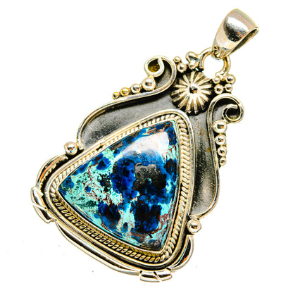 Shattuckite Pendants handcrafted by Ana Silver Co - PD9741