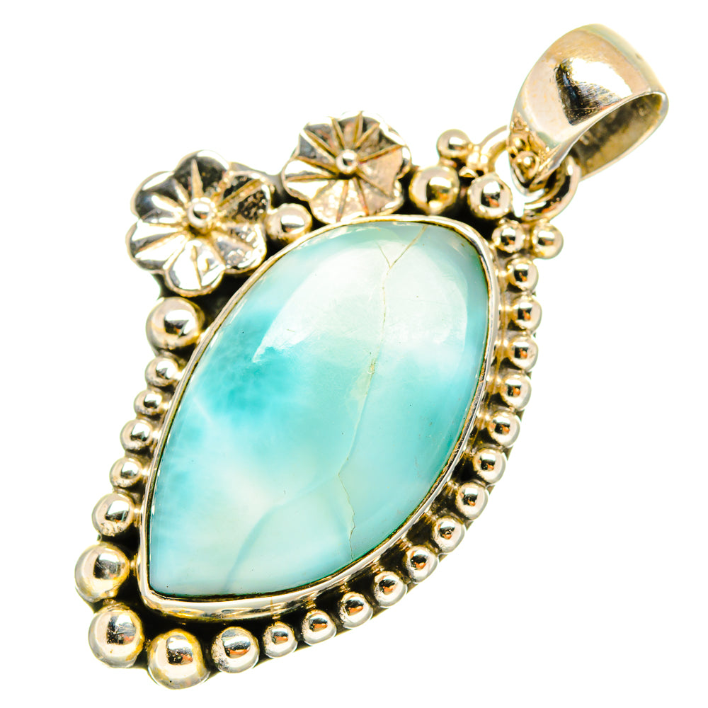 Larimar Pendants handcrafted by Ana Silver Co - PD9742
