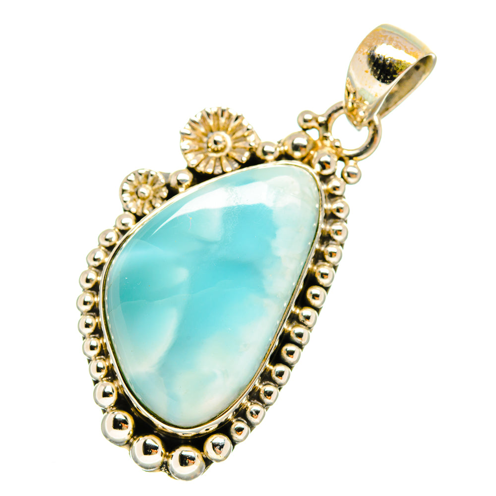 Larimar Pendants handcrafted by Ana Silver Co - PD9743