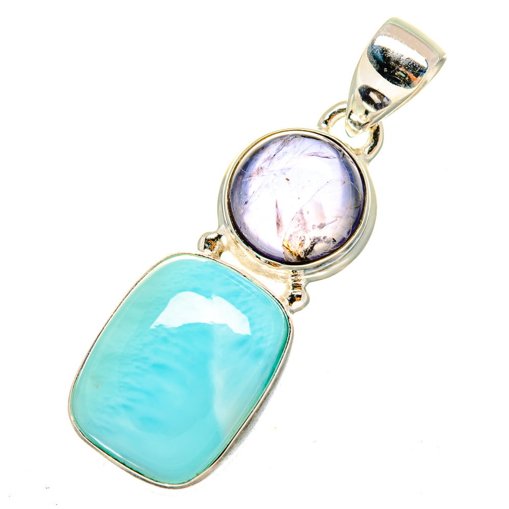 Larimar Pendants handcrafted by Ana Silver Co - PD9744