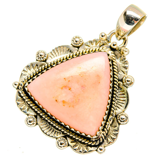 Pink Opal Pendants handcrafted by Ana Silver Co - PD9746