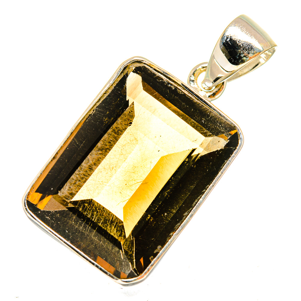 Smoky Quartz Pendants handcrafted by Ana Silver Co - PD9747