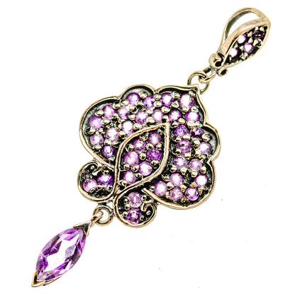 Amethyst Pendants handcrafted by Ana Silver Co - PD9765