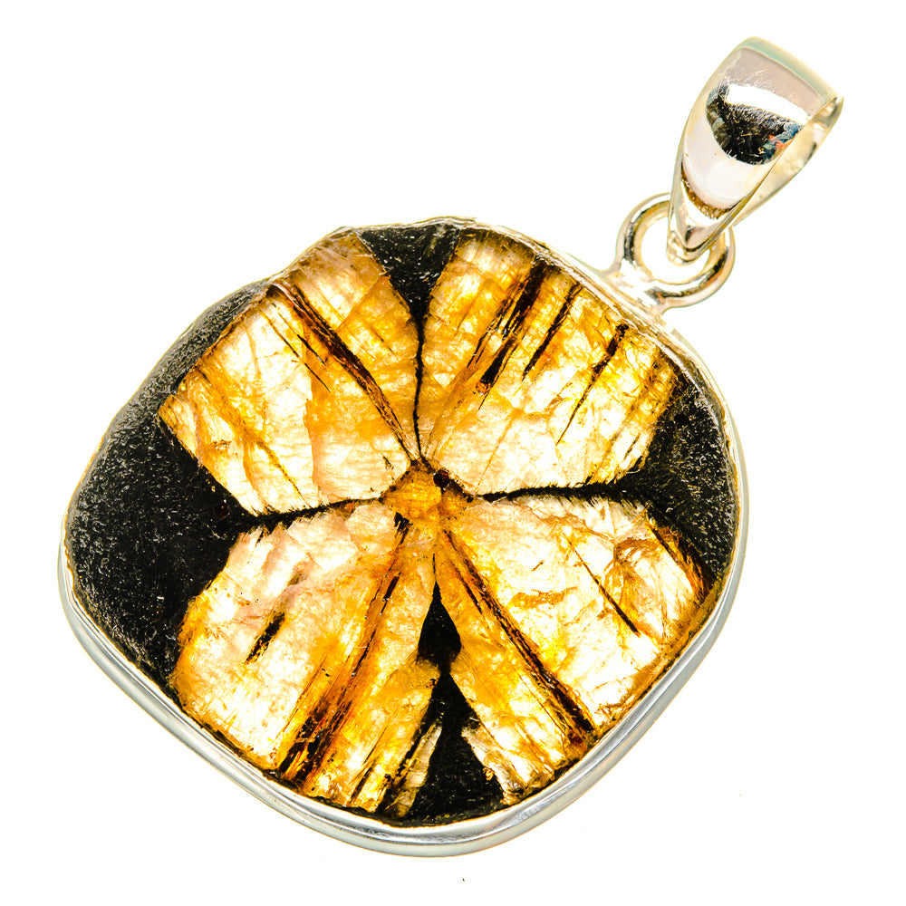 Chiastolite Pendants handcrafted by Ana Silver Co - PD9769