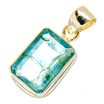 Green Fluorite Pendants handcrafted by Ana Silver Co - PD9772