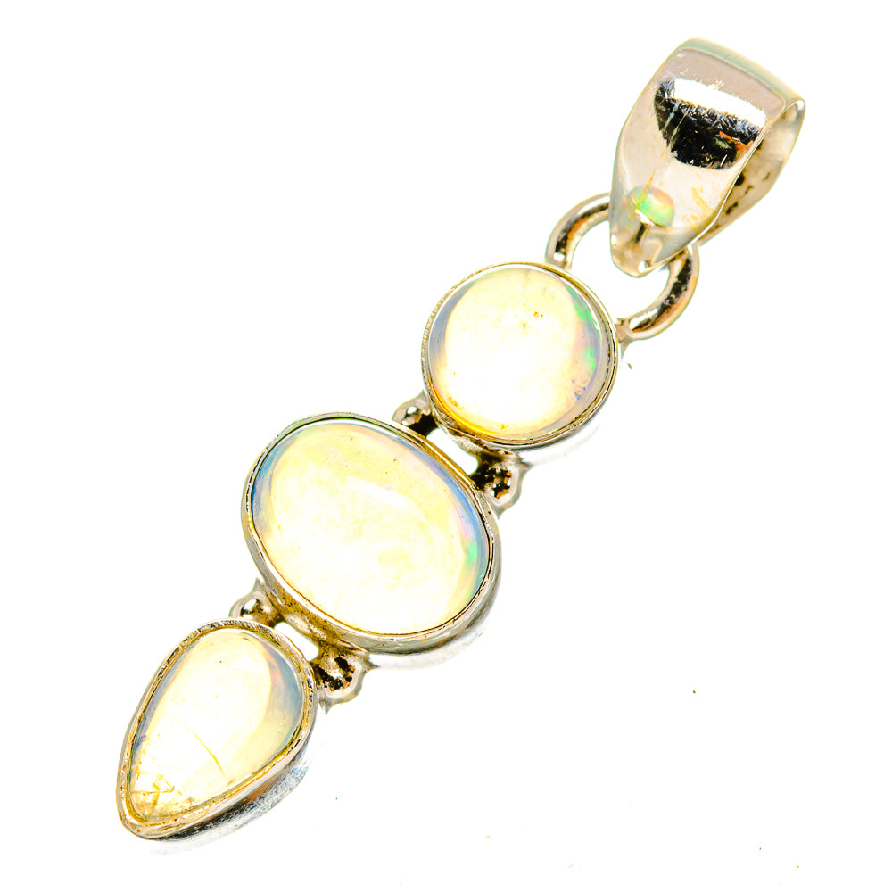 Ethiopian Opal Pendants handcrafted by Ana Silver Co - PD9777