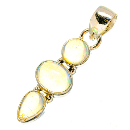 Ethiopian Opal Pendants handcrafted by Ana Silver Co - PD9777
