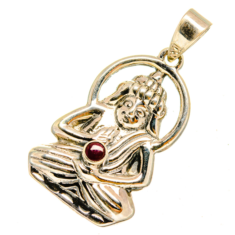 Ruby Pendants handcrafted by Ana Silver Co - PD9792