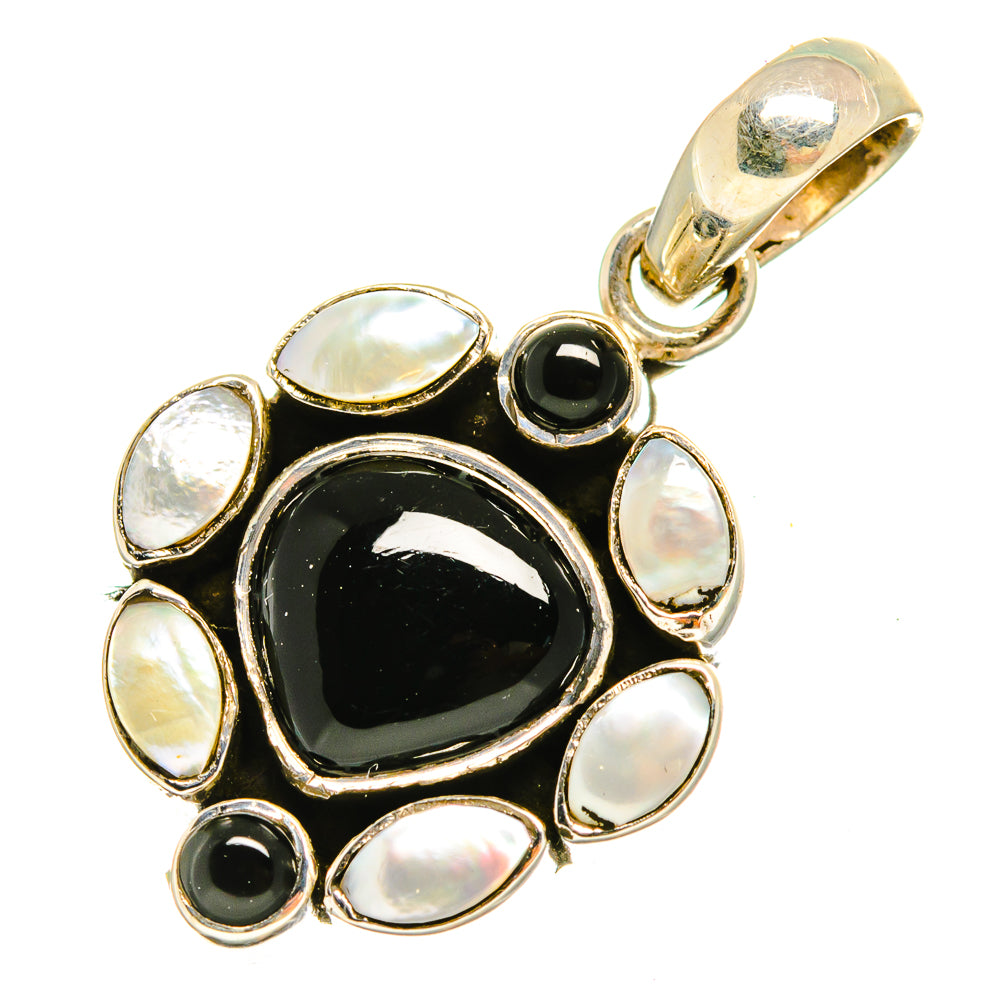 Black Onyx Pendants handcrafted by Ana Silver Co - PD9793