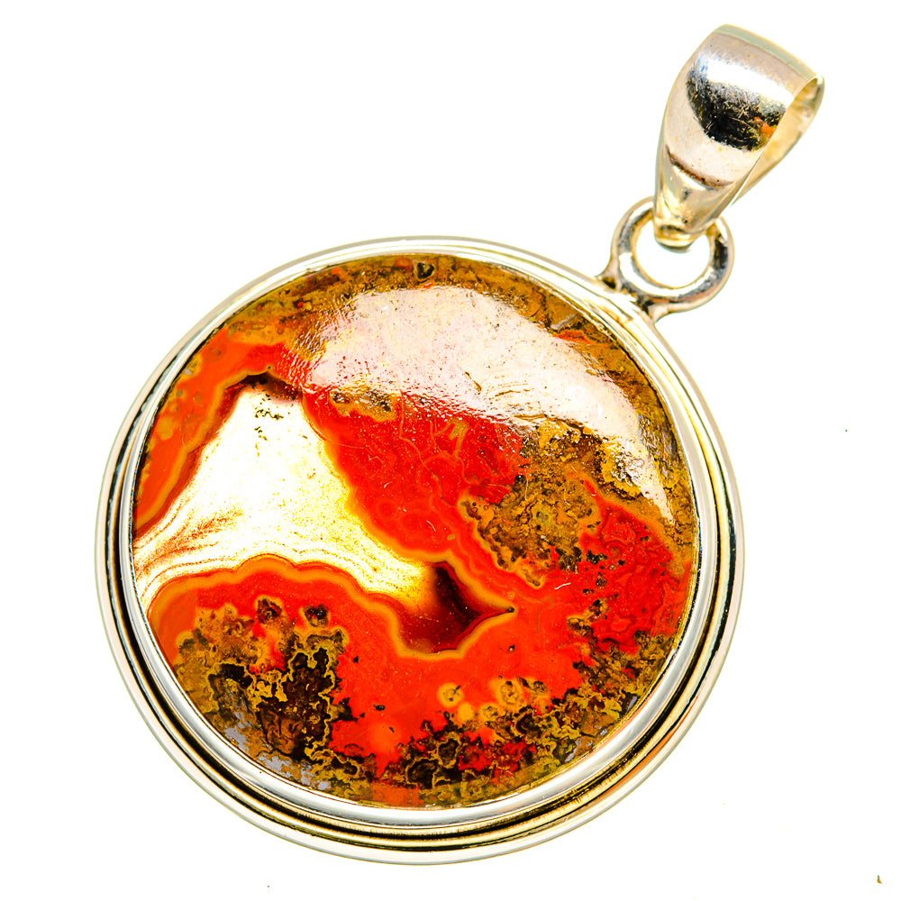 Moroccan Agate Pendants handcrafted by Ana Silver Co - PD9798
